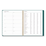Cambridge® WorkStyle Poly Monthly Planner, 11 x 8.5, Teal Cover, 12 Month (Jan-Dec): 2026 (AAG160690012) Each