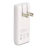 Tripp Lite by Eaton Flat One-Port USB-C Wall Charger with GaN Technology, White (TRPU280WF120C1G) Each