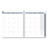 Cambridge® Abyss Weekly/Monthly Planner, 11 x 8.5, Water-Inspired Artwork, Blue Cover, 12-Month (Jan-Dec): 2026 (AAG1756905) Each