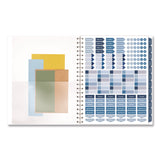 Cambridge® Abyss Weekly/Monthly Planner, 11 x 8.5, Water-Inspired Artwork, Blue Cover, 12-Month (Jan-Dec): 2026 (AAG1756905) Each