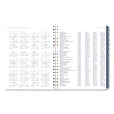 Cambridge® Abyss Weekly/Monthly Planner, 11 x 8.5, Water-Inspired Artwork, Blue Cover, 12-Month (Jan-Dec): 2026 (AAG1756905) Each