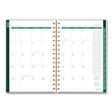 Cambridge® Emerald Isle Weekly/Monthly Planner, 8.5 x 5.5, Green Marbled Cover, 12-Month (Jan-Dec): 2026 (AAG1758200) Each