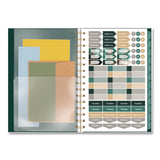 Cambridge® Emerald Isle Weekly/Monthly Planner, 8.5 x 5.5, Green Marbled Cover, 12-Month (Jan-Dec): 2026 (AAG1758200) Each