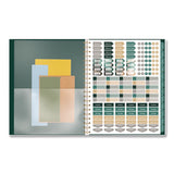 Cambridge® Emerald Isle Weekly/Monthly Planner, 11 x 8.5, Green Marbled Cover, 12-Month (Jan-Dec): 2026 (AAG1758905) Each