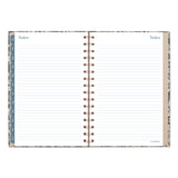 Cambridge® Elizabeth Weekly/Monthly Planner, 8.5 x 5.5, Floral Artwork, Blue Cover, 12-Month (Jan-Dec): 2026 (AAG1763200) Each
