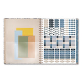 Cambridge® Elizabeth Weekly/Monthly Planner, 11 x 8.5, Floral Artwork, Blue Cover, 12-Month (Jan-Dec): 2026 (AAG1763905) Each