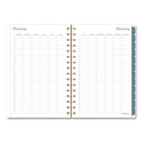 Cambridge® Midnight Garden Weekly/Monthly Planner, 8.5 x 5.5, Floral Artwork, Black/Pink/Green Cover, 12-Month (Jan-Dec): 2026 (AAG1768200) Each