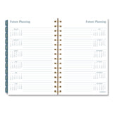 Cambridge® Midnight Garden Weekly/Monthly Planner, 8.5 x 5.5, Floral Artwork, Black/Pink/Green Cover, 12-Month (Jan-Dec): 2026 (AAG1768200) Each