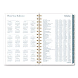 Cambridge® Midnight Garden Weekly/Monthly Planner, 8.5 x 5.5, Floral Artwork, Black/Pink/Green Cover, 12-Month (Jan-Dec): 2026 (AAG1768200) Each