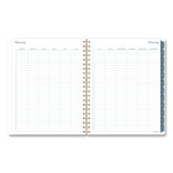 Cambridge® Midnight Garden Weekly/Monthly Planner, 11 x 8.5, Floral Artwork, Black/Pink/Green Cover, 12-Month (Jan-Dec): 2026 (AAG1768905) Each