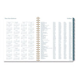 Cambridge® Midnight Garden Weekly/Monthly Planner, 11 x 8.5, Floral Artwork, Black/Pink/Green Cover, 12-Month (Jan-Dec): 2026 (AAG1768905) Each