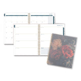 Cambridge® Midnight Garden Weekly/Monthly Planner, 11 x 8.5, Floral Artwork, Black/Pink/Green Cover, 12-Month (Jan-Dec): 2026 (AAG1768905) Each