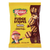 Keebler® Mini Cookies, Fudge Stripes, 2 oz Pouch, 36/Box (GRR22002517) Box of 36