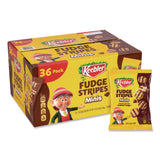 Keebler® Mini Cookies, Fudge Stripes, 2 oz Pouch, 36/Box (GRR22002517) Box of 36