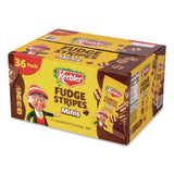 Keebler® Mini Cookies, Fudge Stripes, 2 oz Pouch, 36/Box (GRR22002517) Box of 36