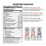 Kellogg's® Celcius Vibe and Pop Tarts Variety Combo Pack,(18) 12oz Cans,(24) Frosted Strawberry/(24) Frosted Brown Sugar Cinnamon/Bundle (GRR60004172) 1 Bundle