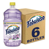 Fabuloso® Multi-Use Cleaner, Light Lavender Scent, 56 oz Bottle, 6/Carton (CPC61045945) Case of 6