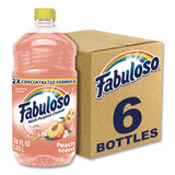 Fabuloso® Multi-Use Cleaner, Peach Scent, 56 oz Bottle, 6/Carton (CPC61046751) Case of 6