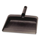 Carlisle Flo-Pac Flexible Plastic Dustpan, 8 x 12, Plastic, Black (CFS36143703) Each
