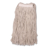 Carlisle Full Weight Cut End Mop Head, Cotton, 16 oz, White (CFS369716B00) Each