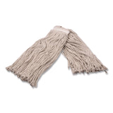 Carlisle Full Weight Cut End Mop Head, Cotton, 16 oz, White (CFS369716B00) Each