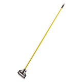 Carlisle Sparta Spectrum Quik-Release Fiberglass Mop Handle, 1" dia x 60", Yellow (CFS4166404) Each