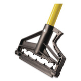 Carlisle Sparta Spectrum Quik-Release Fiberglass Mop Handle, 1" dia x 60", Yellow (CFS4166404) Each