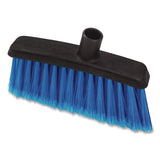 Carlisle Duo-Sweep Flagged Light Industrial Broom Head, 12", Blue/Black (CFS4685314) Each