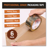 Tape Terror™ Pro-Grade Packaging Tape, 3" Core, 1.88" x 54.6 yds, Clear, 6/Pack (CH7TT05716) Pack of 6