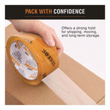 Tape Terror™ Heavy-Duty Packaging Tape, 3" Core, 1.88" x 54.6 yds, Clear, 6/Pack (CH7TT05740) Pack of 6