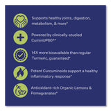 Blueshift Turmeric Citrus Medley Drink Mix, Citrus Medley Flavor, 0.16 oz Packets, 10/Pack, 2 Packs/Carton (GRR60004166) Case of 2