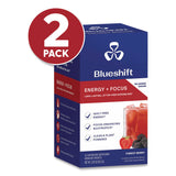 Blueshift Energy and Focus Forest Berry Drink Mix, 0.24 oz Packets, 10/Pack, 2 Packs/Carton (GRR60004167) Case of 2