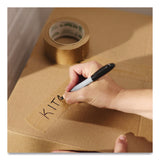 Duck® Brand EZ Tear Paper Tape, 1.88" x 25 yd, Brown (DUC242828) 1 Roll