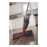 Rubbermaid® Commercial Reveal Microfiber Spray Mop Kit, Microfiber Head, 54.5" Silver/Black Handle (RCP1M15GRYRD) Each