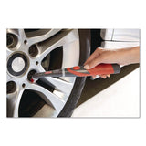 Rubbermaid® Multi-Purpose Cordless Battery Power Scrubber, Red/White Nylon Bristles, 12.68" Brush, 7" Red/Black Handle (RUB1839685) Each