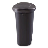 Rubbermaid® Classic Step-On Trash Can, 13 gal, Resin, Black (RUB1843028) Each