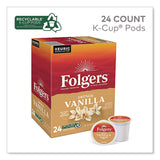 Folgers® French Vanilla Coffee K-Cups, French Vanilla, 24/Box, 4 Boxes/Carton (GMT6661CT) Case of 96