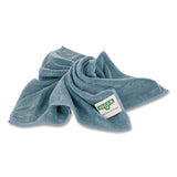 Unger® SmartColor MicroWipes 4000, Heavy-Duty, Microfiber, 16 x 15, Blue, 10/Pack (UNGMF40B) Pack of 10