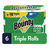Bounty® Select-a-Size Kitchen Roll Paper Towels, 2-Ply, 5.9 x 11, White, 123 Sheets/Triple Roll, 6 Rolls/Carton (PGC16020) Case of 6