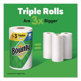 Bounty® Select-a-Size Kitchen Roll Paper Towels, 2-Ply, 5.9 x 11, White, 123 Sheets/Triple Roll, 6 Rolls/Carton (PGC16020) Case of 6