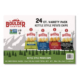 Boulder Canyon Potato Chip Variety Pack, 1.5oz. Bags, 24/CT (BRCPBR12283) Case of 24