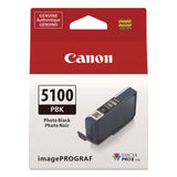 Canon® 6952C002 (PFI-5100) Lucia PRO II Ink, Photo Black (CNM6952C002) Each