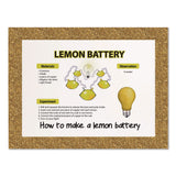 Royal Brites Glitter Poster Board, 22" x 28", Heavyweight, White with Gold Border, 25/Pack (GEO24448M) Each