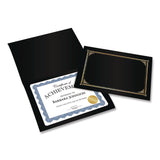 Geographics® Award Certificates, 8.5 x 11, White with Braided Blue Border, 25/Pack (GEO40725OD) Pack of 25