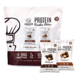 Genius Gourmet™ Protein Cookie Bites Variety Pack, Salted Caramel and Milk Chocolate, 1.2 oz Bag, 14/Box (GRR22002521) Box of 14