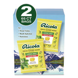 Ricola® Sugar-Free Lemon Mint Herb Throat Drops, 65/Bag, 2 Bags/Pack (GRR22002531) Each