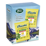 Ricola® Sugar-Free Lemon Mint Herb Throat Drops, 65/Bag, 2 Bags/Pack (GRR22002531) Each