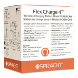 Spracht Flex Charge 4, USB-C, Black (SPTFC4B) Each