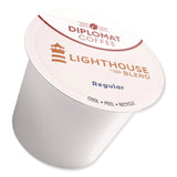 Diplomat Coffee Lighthouse DC-Cup, 10 g, 96/Carton (OGFCDCCUPLH9610) Case of 96
