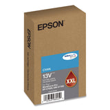 Epson® T13V220 (T13V) DURABrite Pro Extra High-Yield Ink, 8,000 Page-Yield, Cyan (EPST13V220) Each